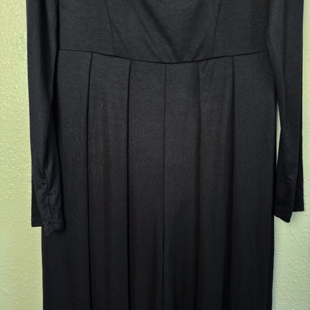 NWT Shapellx Airslim square neck built in shaping jumpsuit long sleeves 4XL - Picture 4 of 13